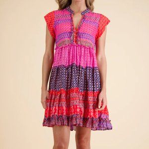 Blue Lulalife Ruffle Dress